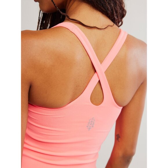 🆕 FP MOVEMENT Good Karma Sculpt Tank / Just Peachy - Picture 7 of 10